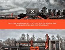 Tablet Screenshot of multitekinc.com